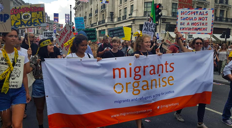 Migrant march