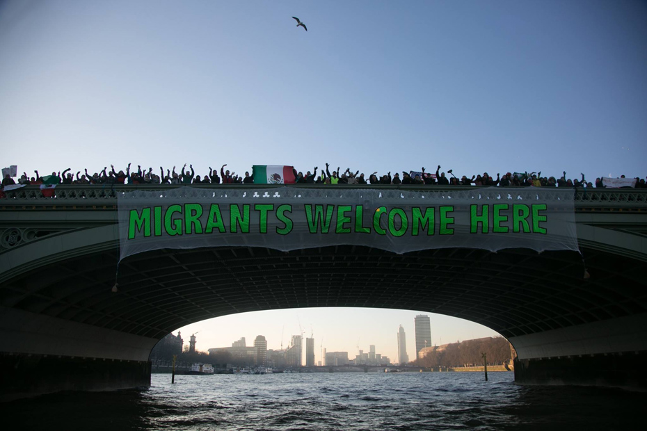 Migrant march